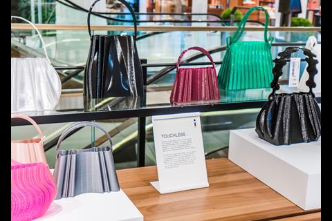 3D-printed handbags at Selfridges